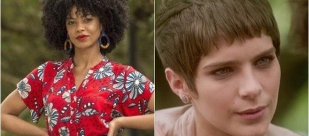 Imagem: Laura e Letícia na novela A Lei do Amor Imagem: Laura e Letícia na novela A Lei do Amor