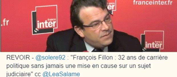 Thierry Solère, mis en cause par Le Canard enchaîné, fait faux bond aux partisans dijonnais de François Fillon Thierry Solère, mis en cause par Le Canard enchaîné, fait faux bond aux partisans dijonnais de François Fillon