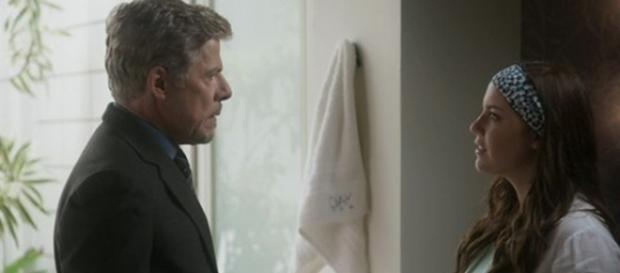 Tião e Marina na novela 'A Lei do Amor' (Divulgação/Globo) Tião e Marina na novela 'A Lei do Amor' (Divulgação/Globo)