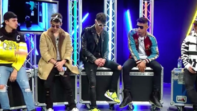 La Dark Polo Gang ospite negli studi di Hip Hop Tv.