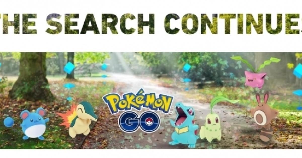 Pokémon Go llega la segunda generación