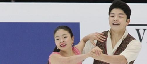 Maia Shibutani and Alex Shibutani competed during the short dance at the 2017 Four Continents Figure Skating Championships. Wiki/David W. Carmichael