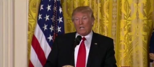 Donald Trump press conference, via Twitter