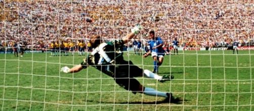il rigore nella finale del mondiale 1994