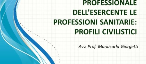 RESPONSABILITA' PROFESSIONALE DELL'ESERCENTE LE PROFESSIONI ... - slideplayer.it