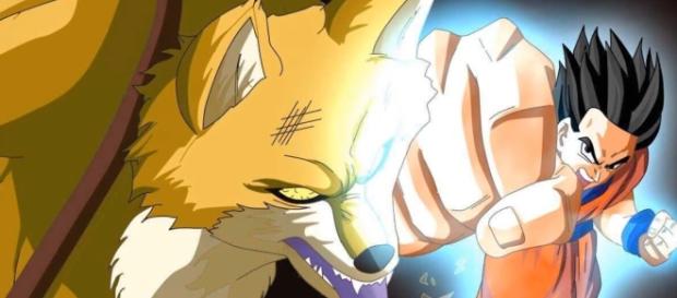 Gohan golpea ferozmente a Lavenda Gohan golpea ferozmente a Lavenda