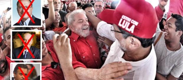 Lula venceu Serra e Alckmin em 2002 e 2006, respectivamente Lula venceu Serra e Alckmin em 2002 e 2006, respectivamente