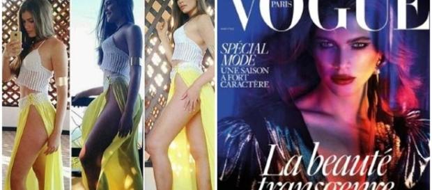 Modelo trans é capa de revista Modelo trans é capa de revista