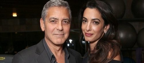 Amal and George Clooney's twins create a buzz online - celebrityinsider.org