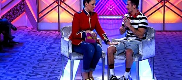La nueva presentadora y Pelayo díaz La nueva presentadora y Pelayo díaz