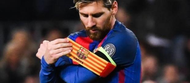 Lionel Messi, capitaine du FC Barcelone Lionel Messi, capitaine du FC Barcelone