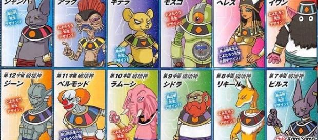 los 12 dioses de la destrucción los 12 dioses de la destrucción
