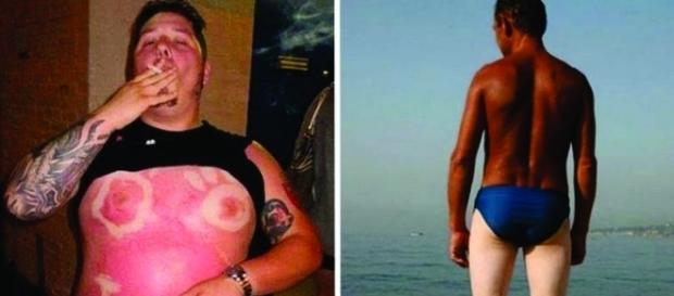 Pessoas que definitivamente ridicularizarão no bronzeado Pessoas que definitivamente ridicularizarão no bronzeado