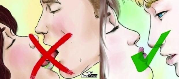 Veja a forma correta de beijar Veja a forma correta de beijar