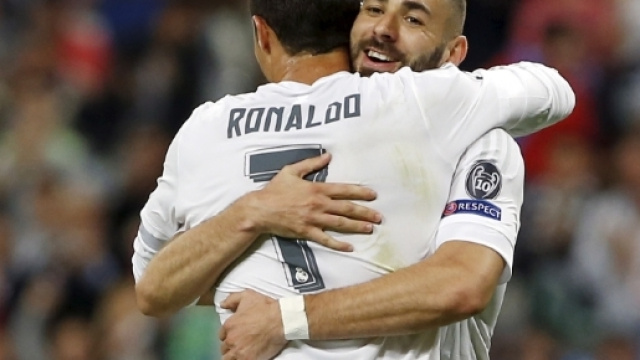 Le duo de choc, Cristiano Ronaldo, Karim Benzema