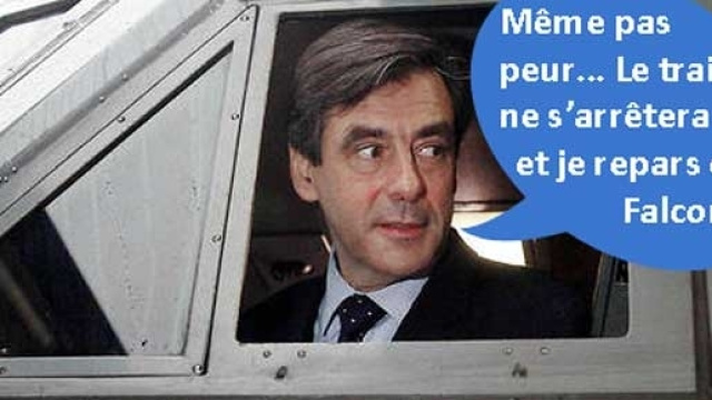 Selon Closer, François Fillon aurait peur de prendre le train.