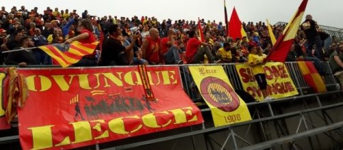 I tifosi del Lecce erano numerosi nella trasferta di Melfi.