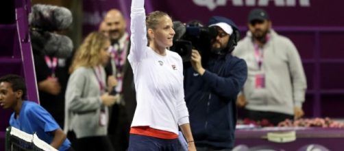 Tennis: Karolina Pliskova beats Wozniacki to secure her second title of the season in Doha. Picture courtesy of leparisien.fr