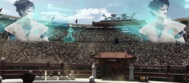 Imagen de Goku en el torneo de artes marciales Imagen de Goku en el torneo de artes marciales