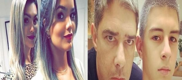 Pais e filhos que são muito parecidos Pais e filhos que são muito parecidos