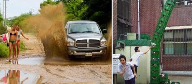 Pessoas que foram pegas de surpresa Pessoas que foram pegas de surpresa