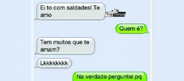 Um detalhe faz toda diferença em uma mensagem Um detalhe faz toda diferença em uma mensagem