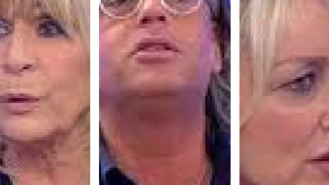 La triade Gemma, Michele e Cristina.