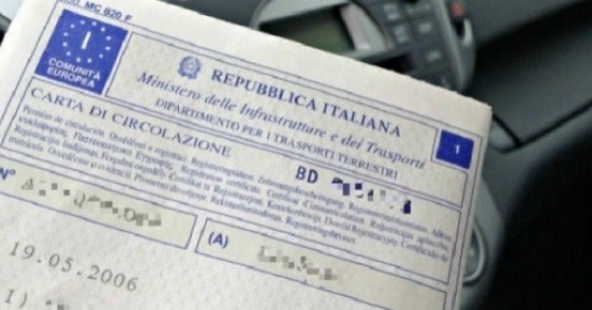 Libretto Di Circolazione Auto Addio: Cosa Cambia E Quanto Si Risparmia