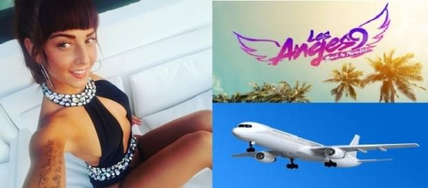 Evy a bien quitté Les Anges 9 sur ordre de la production Evy a bien quitté Les Anges 9 sur ordre de la production