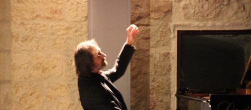 Il maestro Cristiano Burato, ospite dell'Omaggio a Mozart di Tricase nel 2015