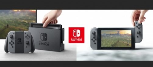 La nuova console Nintendo Switch che uscirà il prossimo 3 marzo 2017
