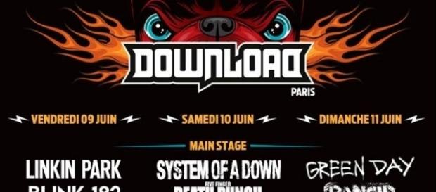 Affiche du Download Festival 2017 Affiche du Download Festival 2017