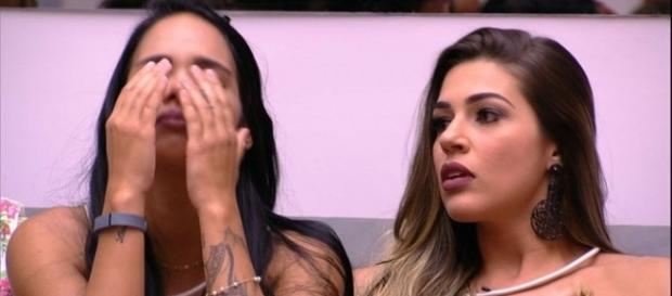 Amigas vão se enfrentar no próximo paredão Amigas vão se enfrentar no próximo paredão