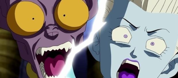 ¿Será que Bills y Whis acaban de enterarse de todo lo que está en juego? ¿Será que Bills y Whis acaban de enterarse de todo lo que está en juego?
