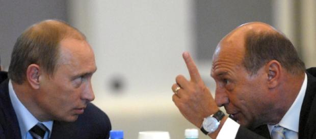 Traian Băsescu şi Vladimir Putin Traian Băsescu şi Vladimir Putin