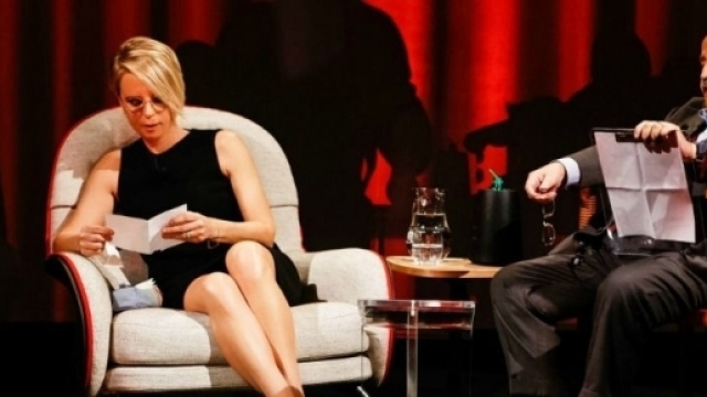 Maria De Filippi e Maurizio Costanzo a 'L'Intervista' su Canale5