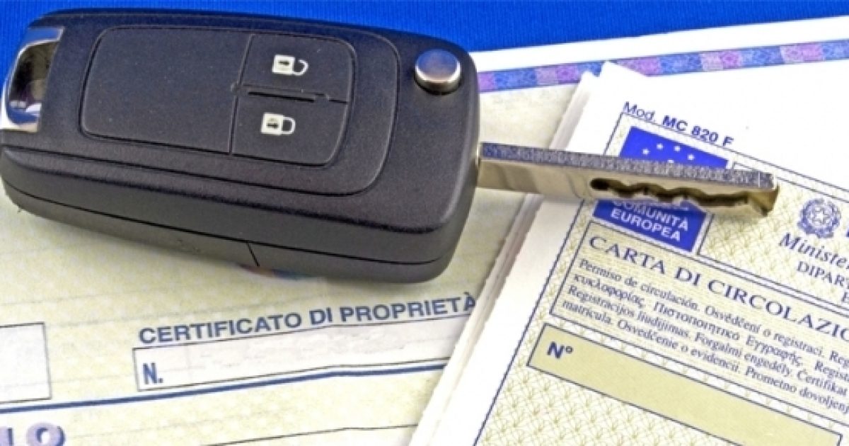 Certificato di proprietà e carta di circolazione, cambia tutto Certificato di proprietà e carta di circolazione, cambia tutto