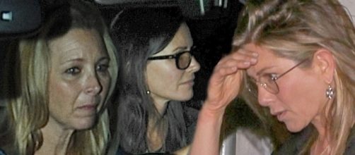Courteney Cox breaks 'girl code' swooning over Brad Pitt and Jennifer Anistion annoyed? Photo: Blasting News Library - no tribute