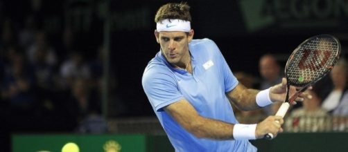 Del Potro during Davis Cup. Juan Martin del Potro guns down Andy Murray to hand Argentina ... - com.au (Taken from BN library)