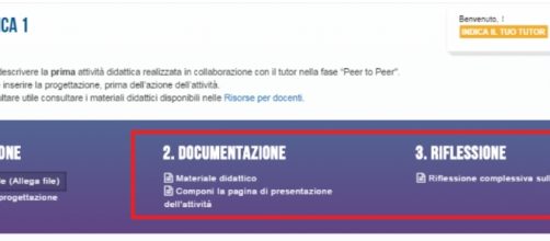 Documentazione e riflessione dell'attività didattica