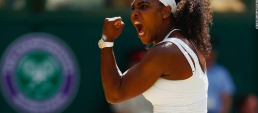 Serena in action at Wimbledon. Serena Williams won't rush back after injury frustration - CNN.com - cnn.com (Taken from BN library)
