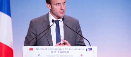 Sommet économique Franco-chinois - Emmanuel Macron - CC BY