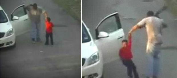 Cenas foram flagradas em rua dos Estados Unidos Cenas foram flagradas em rua dos Estados Unidos