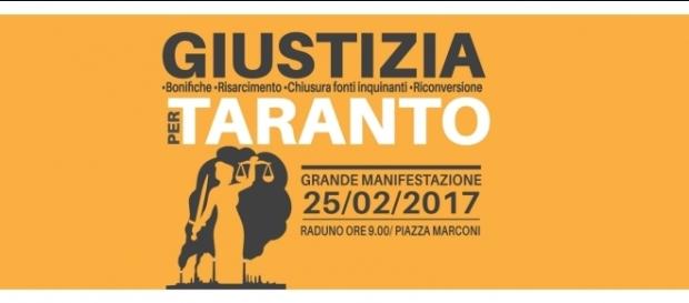 Il corteo è solo il primo evento che il Comitato Giustizia per Taranto ha in programma. Il corteo è solo il primo evento che il Comitato Giustizia per Taranto ha in programma.