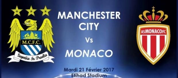 Manchester City - Monaco, Ligue des Champions. Manchester City - Monaco, Ligue des Champions.