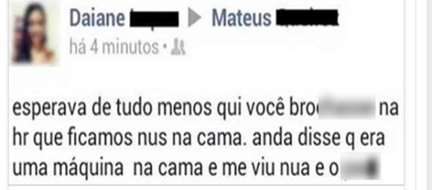 Moça fez post falando sobre decepção amorosa. Moça fez post falando sobre decepção amorosa.