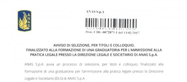 Offerte di lavoro in Anas per laureati Offerte di lavoro in Anas per laureati