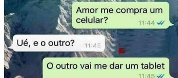 Pessoas que vacilaram pelo Whatsapp. Pessoas que vacilaram pelo Whatsapp.