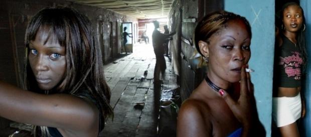 Prostitutas nigerianas enfermas de SIDA Prostitutas nigerianas enfermas de SIDA