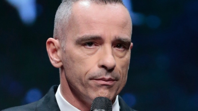 Eros Ramazzotti al Festival di Sanremo.